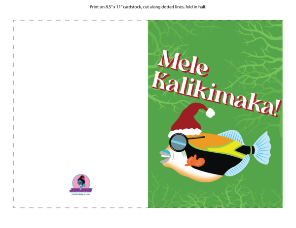 Mele Kalikimaka Downloadable Card - Image 3